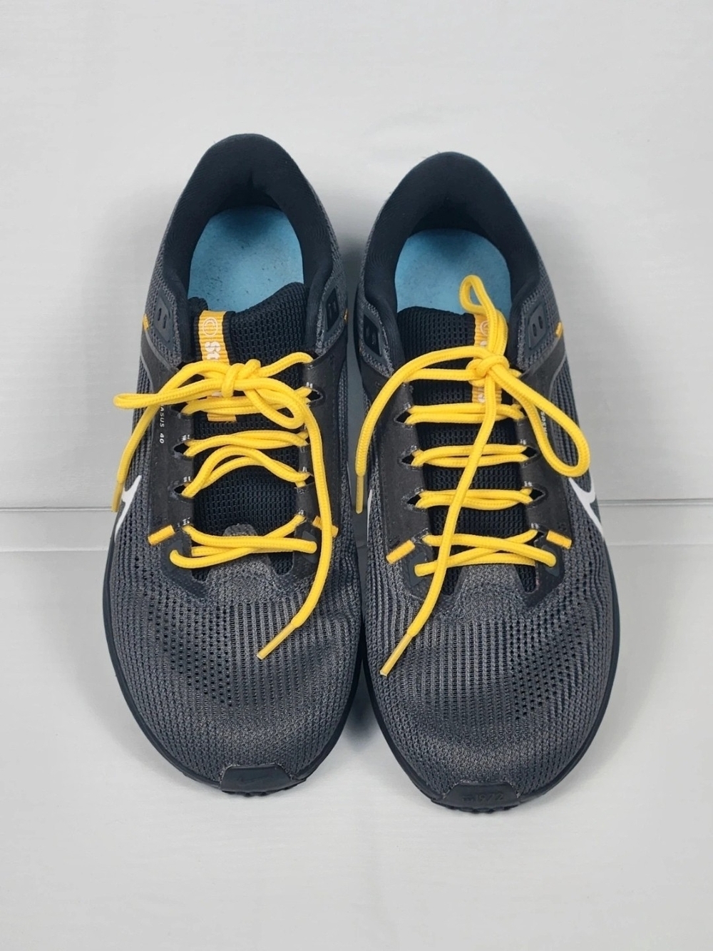 Nike Air Zoom Pegasus 40 Steelers Women’s US 8 Black Yellow NFL Running Shoe